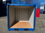 Container maritime 10 pieds Neuf – Bleu – Image 2