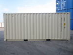 Container maritime 20 Pieds Neuf– Beige – Image 3
