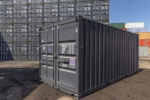Container maritime 20 Pieds Neuf – Gris – Image 4