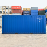 Container maritime 20 pieds Neuf– Bleu – Image 5