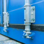 Container maritime 20 pieds Neuf– Bleu – Image 3