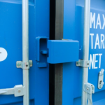 Container maritime 20 pieds Neuf– Bleu – Image 2