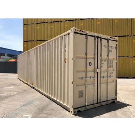 Container maritime 40 Pieds Neuf – Beige