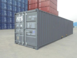 Container maritime 40 Pieds Neuf– Gris – Image 4