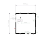 Conteneur Bureau – 2,98 x 2,43 m – Image 4
