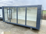 Container Commercial 3×6 m – Open Space avec Vitrines – Image 4