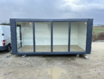 Container Commercial 3×6 m – Open Space avec Vitrines – Image 3