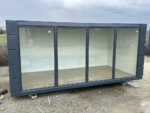 Container Commercial 3×6 m – Open Space avec Vitrines – Image 2