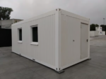 Container bureau 20 pieds neuf blanc – isolé et équipé – Image 2