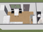 Maison Mobile 18 m² – 6x3 m – Coloris Graphite – Image 2